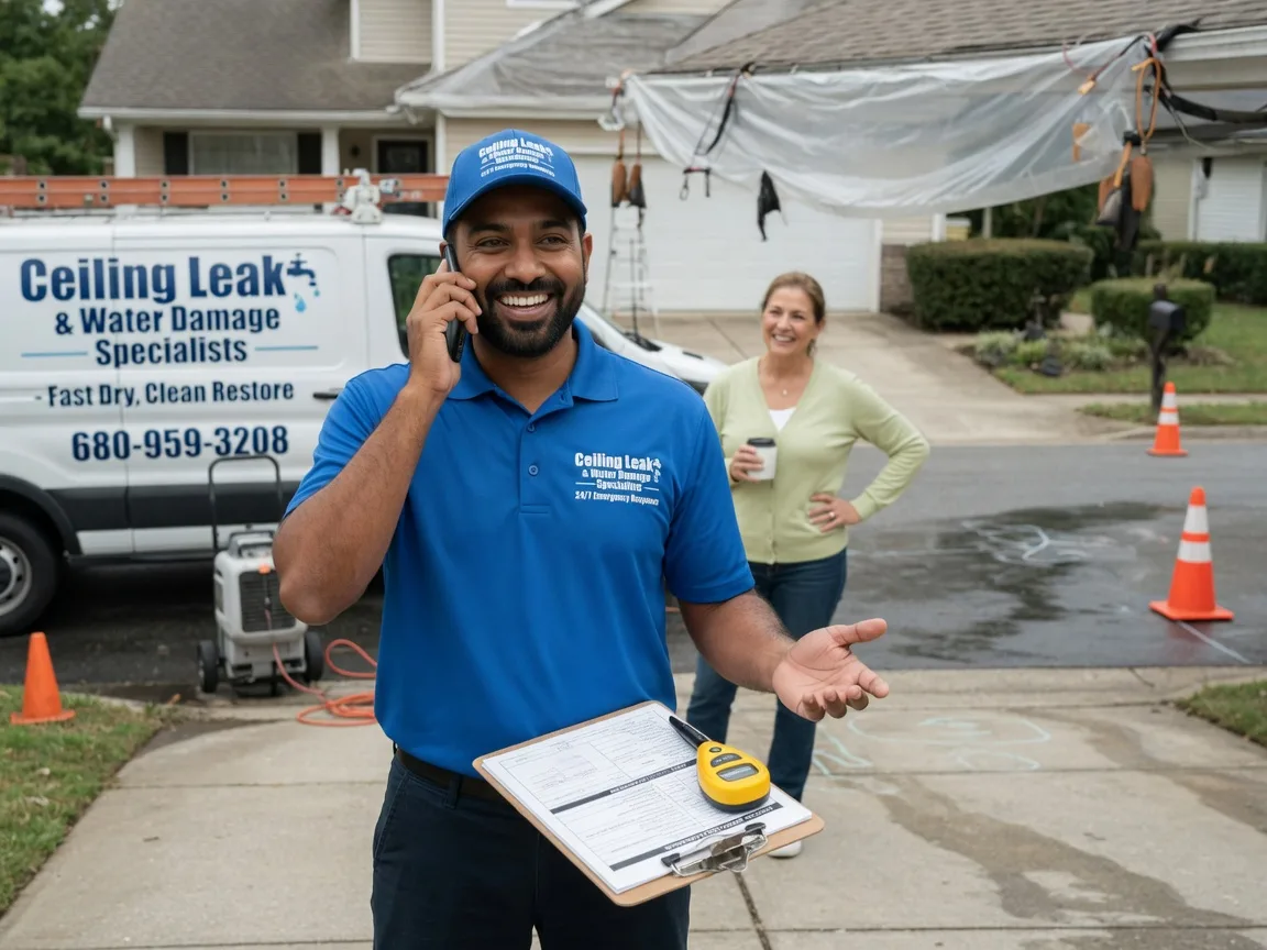 Ceiling Leak Cleanup Christiana, PA FAQs